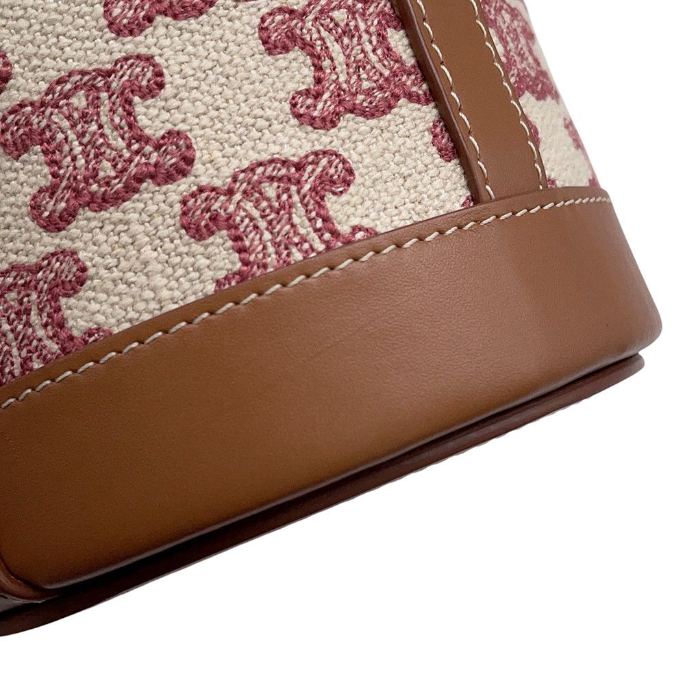 Celine Shoulder Bag Triomphe Tambour Small — view 7