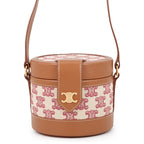 Celine Shoulder Bag Triomphe Tambour Small