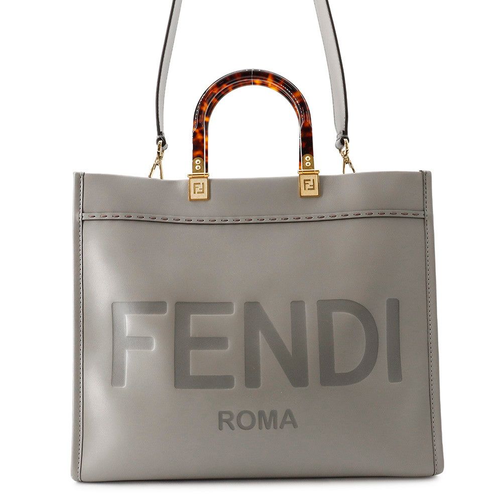 Fendi Tote Sunshine Medium Leather 2-Way Shoulder Bag