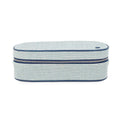 Hermes Pouch Escale Marine Silver Toile H Makeup