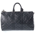 Louis Vuitton Monogram Eclipse Keepall Bandouliere 45 Boston Bag 2-Way — view 2