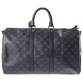Louis Vuitton Monogram Eclipse Keepall Bandouliere 45 Boston Bag 2-Way