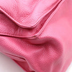 Loewe Flamenco Fringe Shoulder Bag Pink Leather — view 6