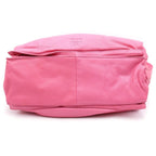 Loewe Flamenco Fringe Shoulder Bag Pink Leather — view 4