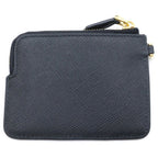 Prada Saffiano Card Case Leather Black — view 2