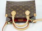 Louis Vuitton LV Sac Plat BB Monogram 2-Way Shoulder Bag Brown — view 5