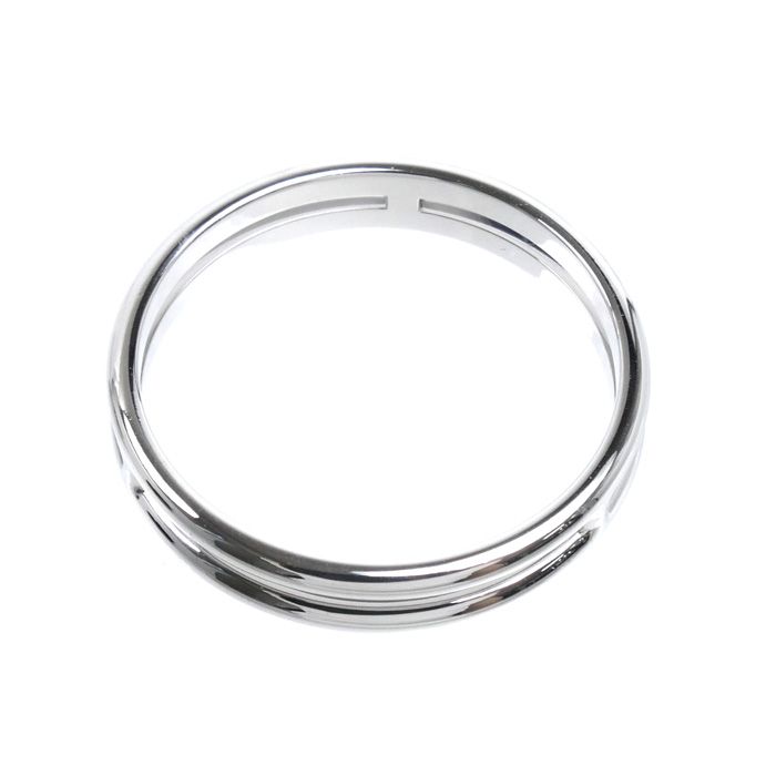 Hermes 18k White Gold Ariane Ring — view 4