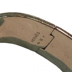 Hermes Clic Clac GM Pink Silver Stainless Steel Bracelet — view 3