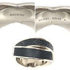 Louis Vuitton Monogram Eclipse Bague Entrelac Ring — view 3