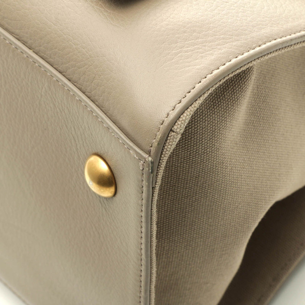 Saint Laurent Muse Two Shoulder Bag Gray Leather — view 8