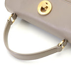 Saint Laurent Muse Two Shoulder Bag Gray Leather — view 4