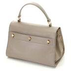 Saint Laurent Muse Two Shoulder Bag Gray Leather — view 2