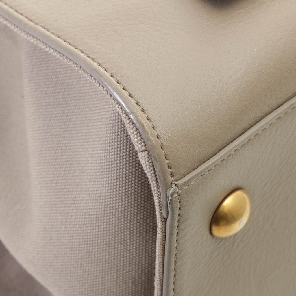 Saint Laurent Muse Two Shoulder Bag Gray Leather — view 7