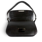 Prada Calf Leather Hobo Black Calfskin — view 6