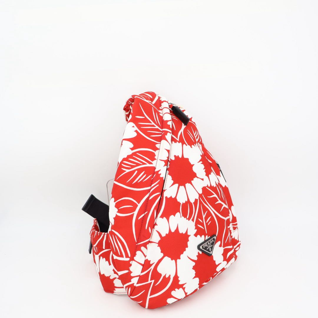 Prada Winter Sports Themed Limited Store Fluffy Bag