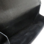 Prada Compact Wallet Black Vitello Move Trifold — view 7