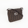 Fendi Zucca Pattern Shoulder Bag