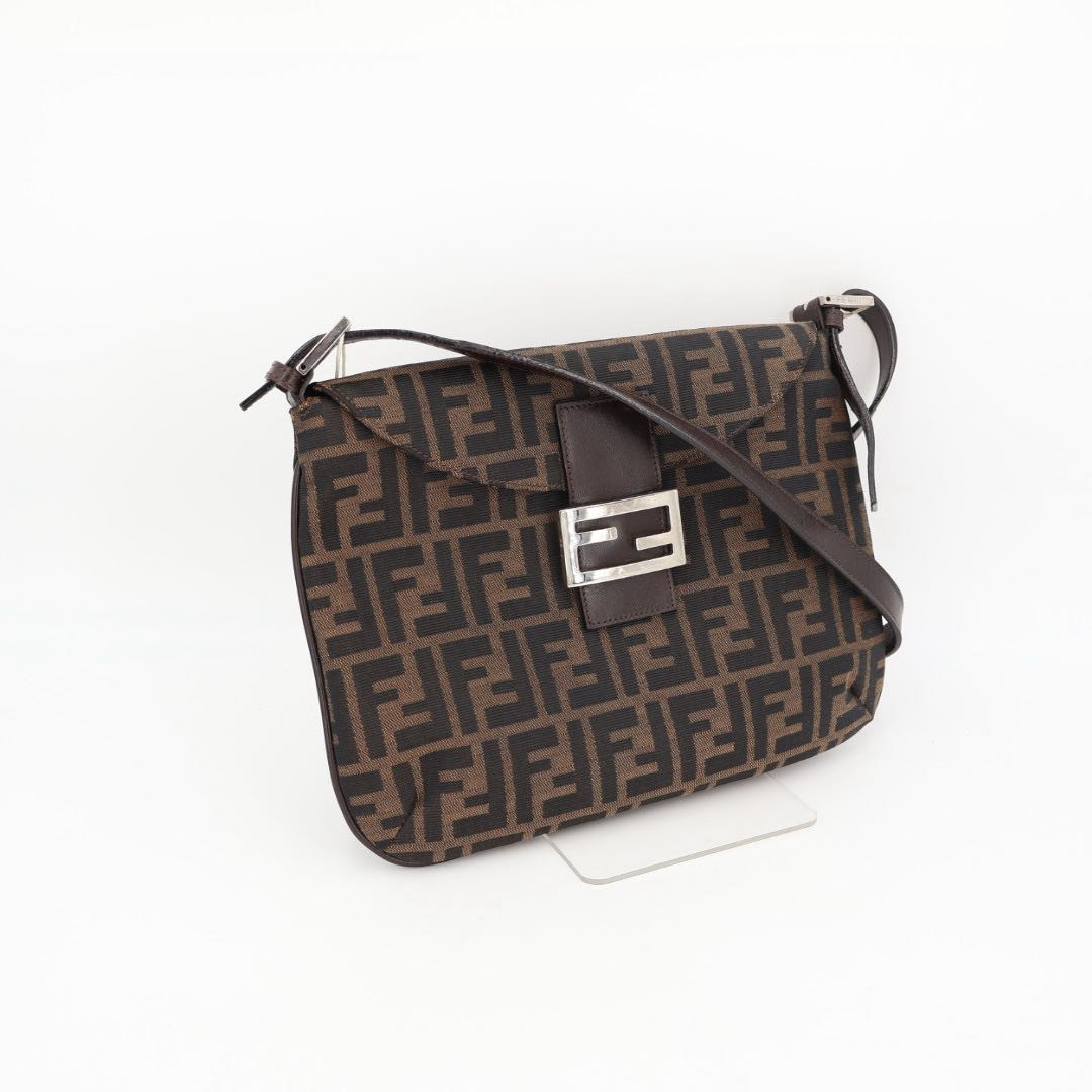 Fendi Zucca Pattern Shoulder Bag