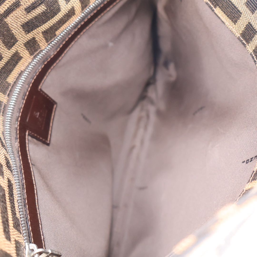 Fendi Zucca Pattern Shoulder Bag — view 8