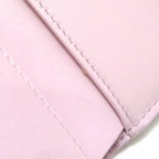 Chanel 19 Compact Wallet Light Pink Lambskin Trifold — view 8