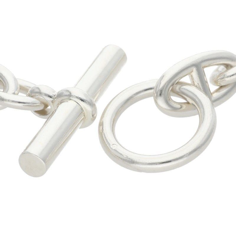 Hermes Chaine D'ancre GM Silver Bracelet — view 4