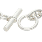 Hermes Chaine D'ancre GM Silver Bracelet — view 4