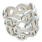 Hermes Chaine D'ancre Enchainee GM Silver Ring — view 4