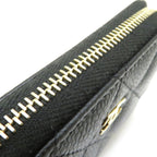 Chanel Quilted Classic Zip Coin Purse Black Caviar — view 7