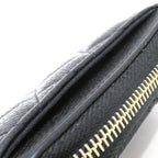 Chanel Quilted Classic Zip Coin Purse Black Caviar — view 8