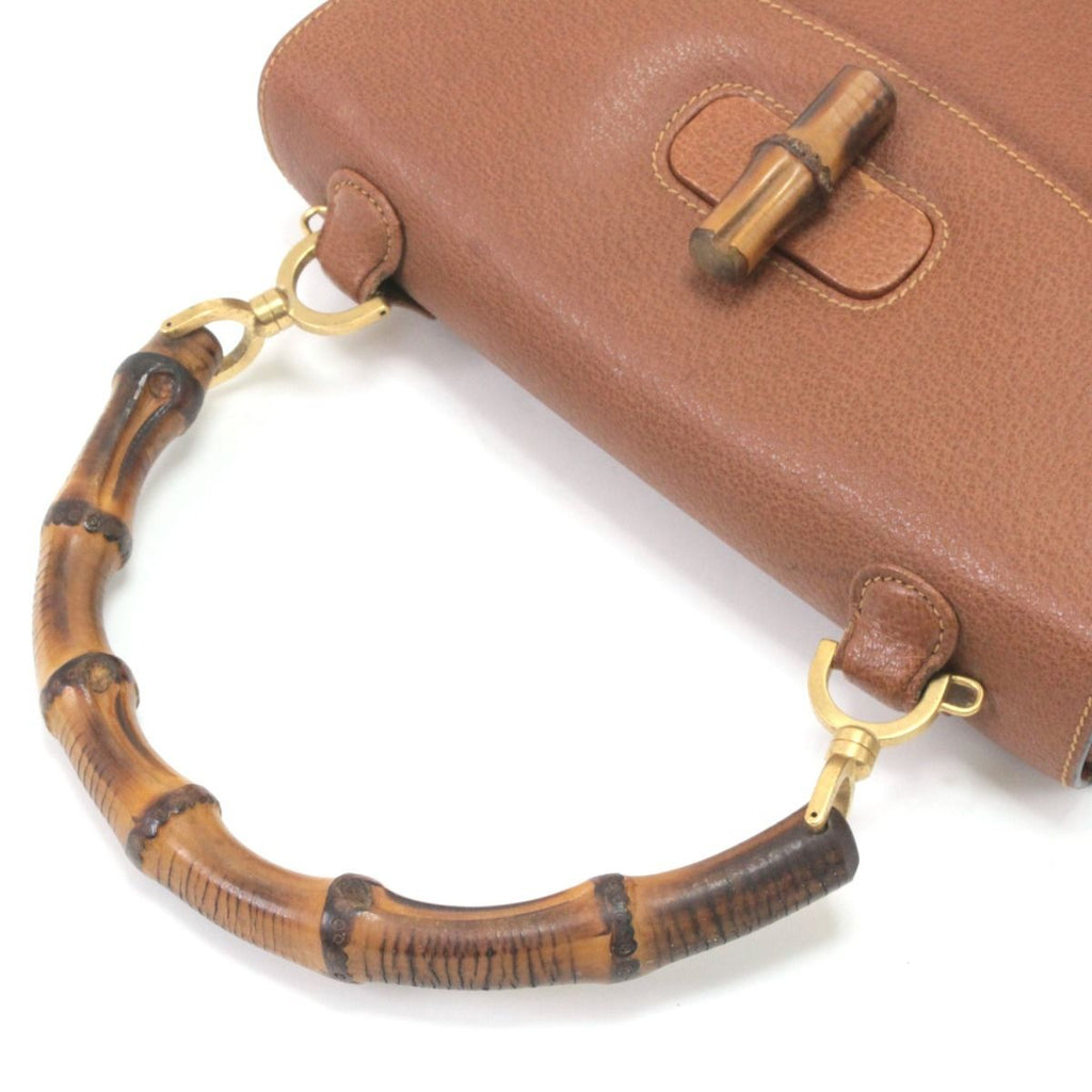 Gucci Handbag Bamboo Sho 000 Brown — view 5