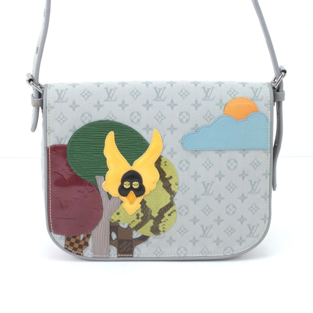 Louis Vuitton Shoulder Bag Monogram Mini Conte de Fee Musette Light Gray — view 2