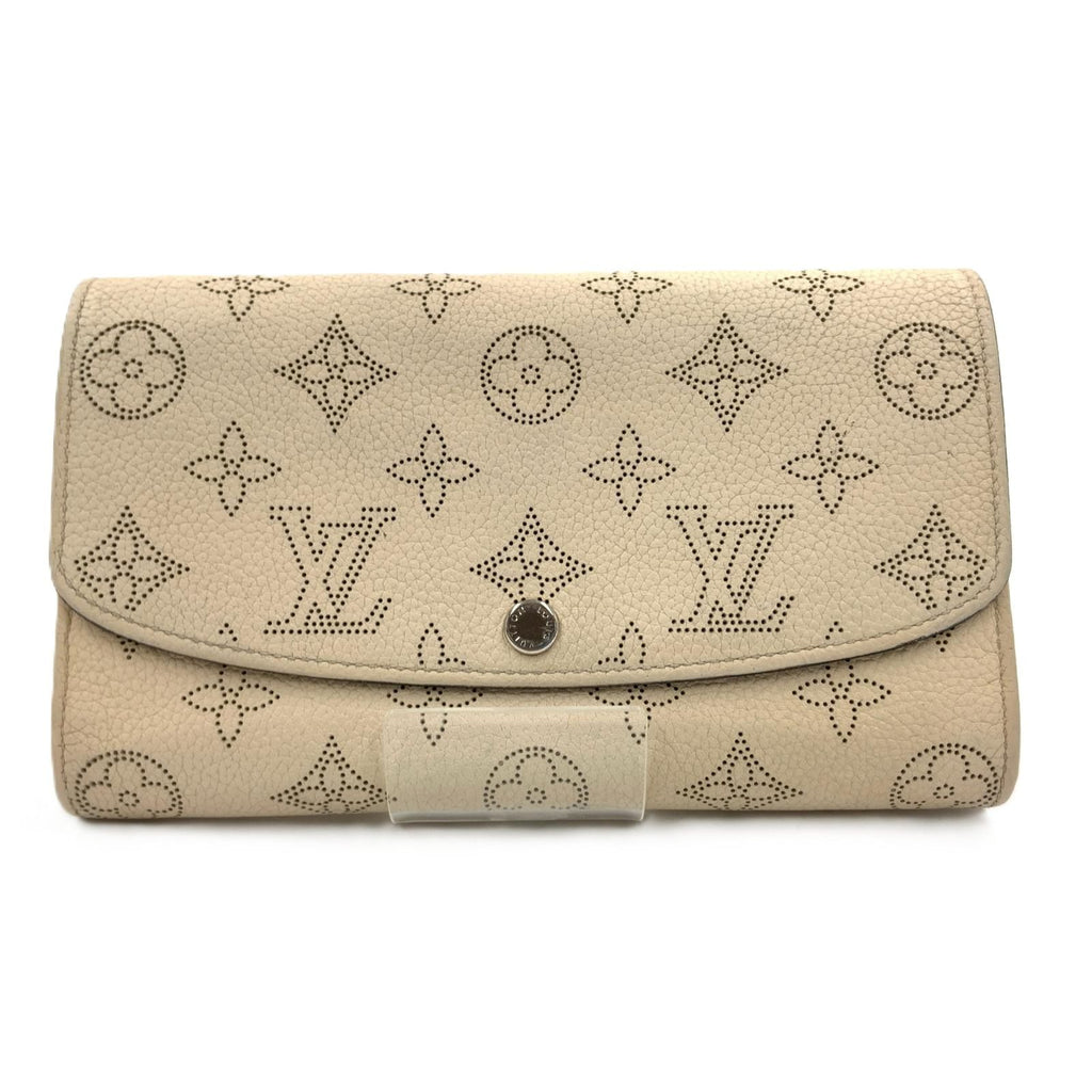 Louis Vuitton Mahina Portefeuille Iris Bifold Wallet Ivory