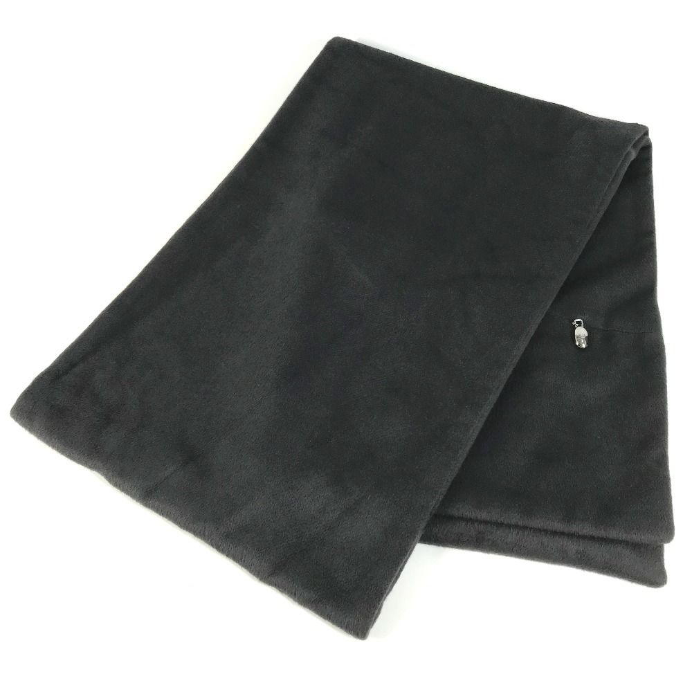 Dior Scarf with Pocket Double Fur Gray — view 2