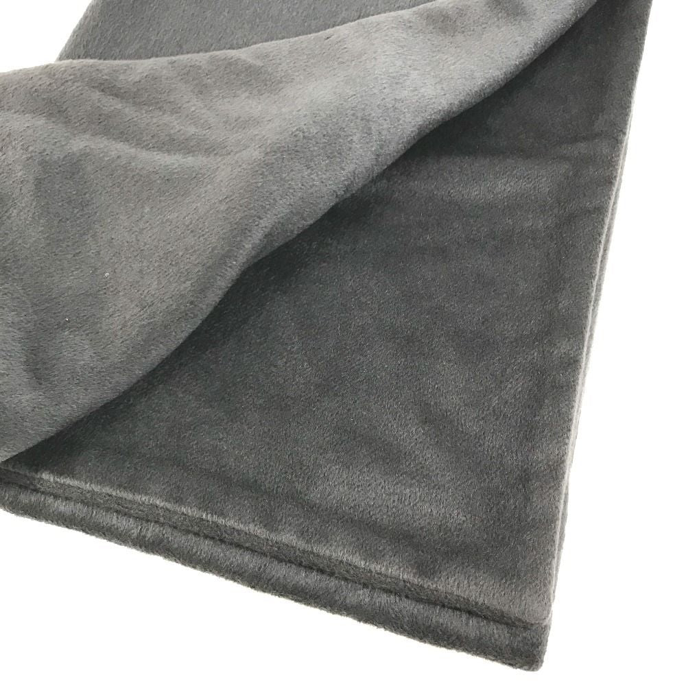 Dior Scarf with Pocket Double Fur Gray — view 8