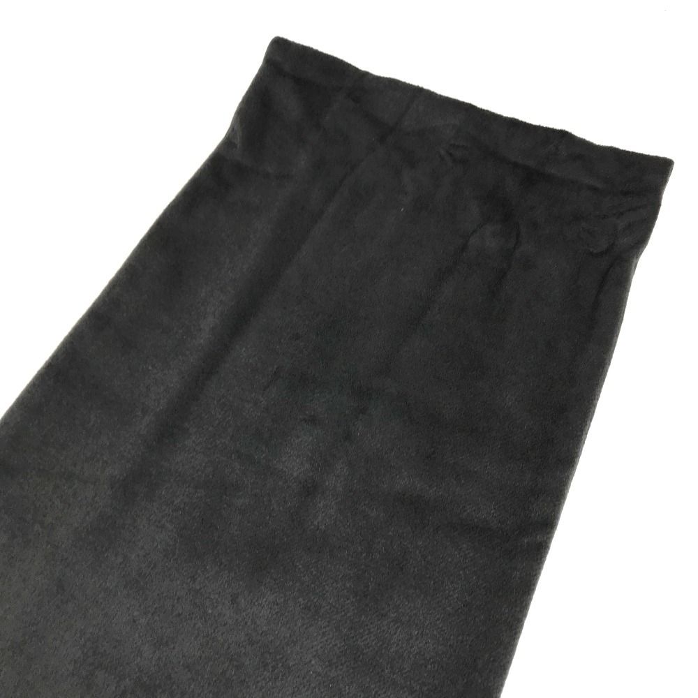 Dior Scarf with Pocket Double Fur Gray — view 4