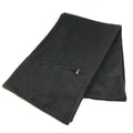 Dior Scarf with Pocket Double Fur Gray