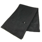 Dior Scarf with Pocket Double Fur Gray