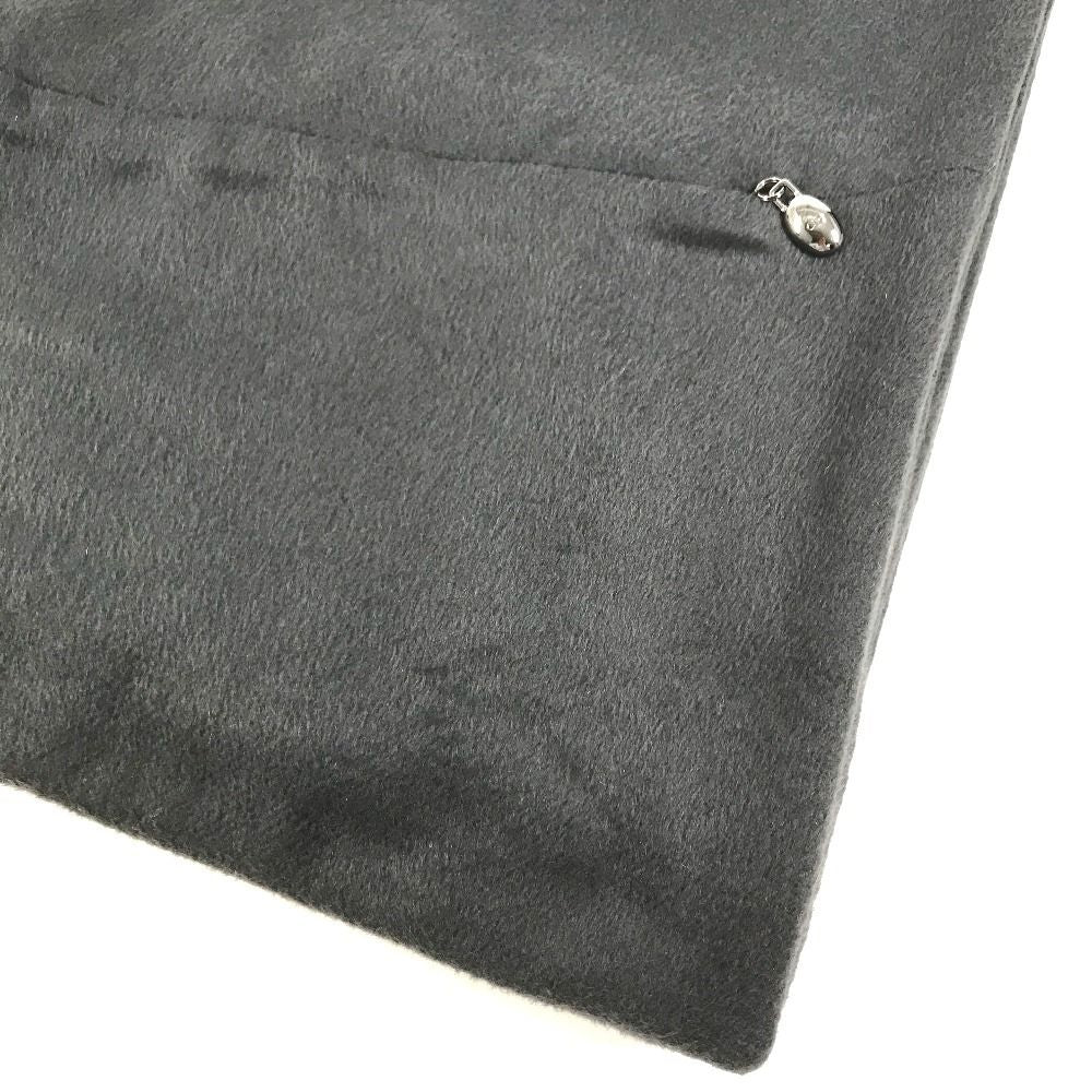 Dior Scarf with Pocket Double Fur Gray — view 7