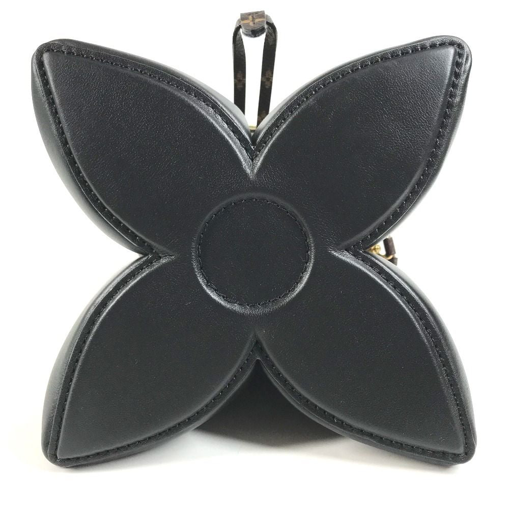 Louis Vuitton Handbag Blue Leather Black — view 6