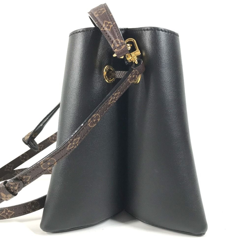 Louis Vuitton Handbag Blue Leather Black — view 3