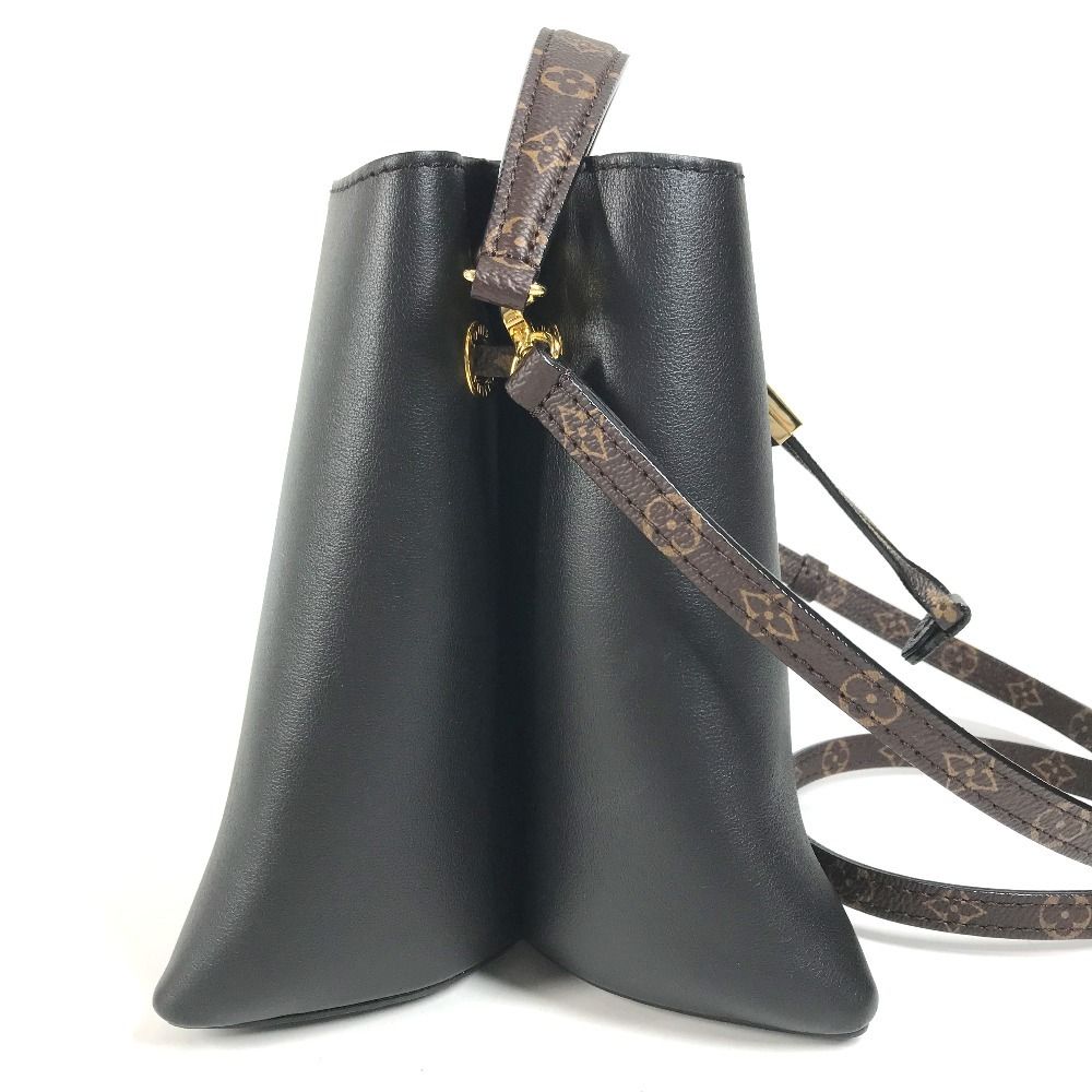 Louis Vuitton Handbag Blue Leather Black — view 4