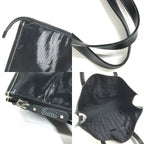 Gucci Shoulder Bag Hysteria Logo Leather Black — view 8