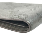 Louis Vuitton Bifold Wallet Portefeuille Multiple Monogram Shadow Leather Gray — view 6