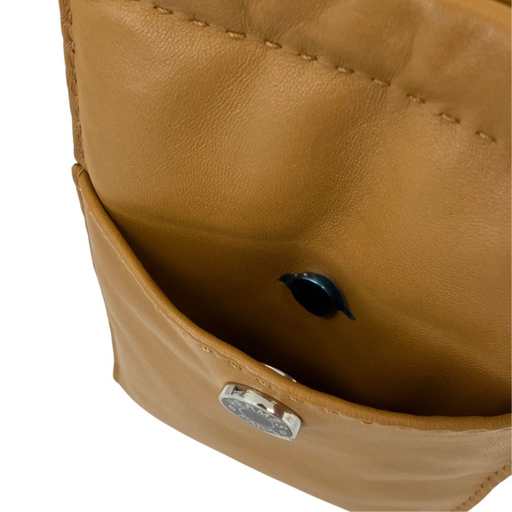 Hermes Pillow Agneau Milo Phone Case Etaupe — view 5