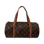 Louis Vuitton Monogram Papillon 30 Mini Tote Bag Brown — view 4