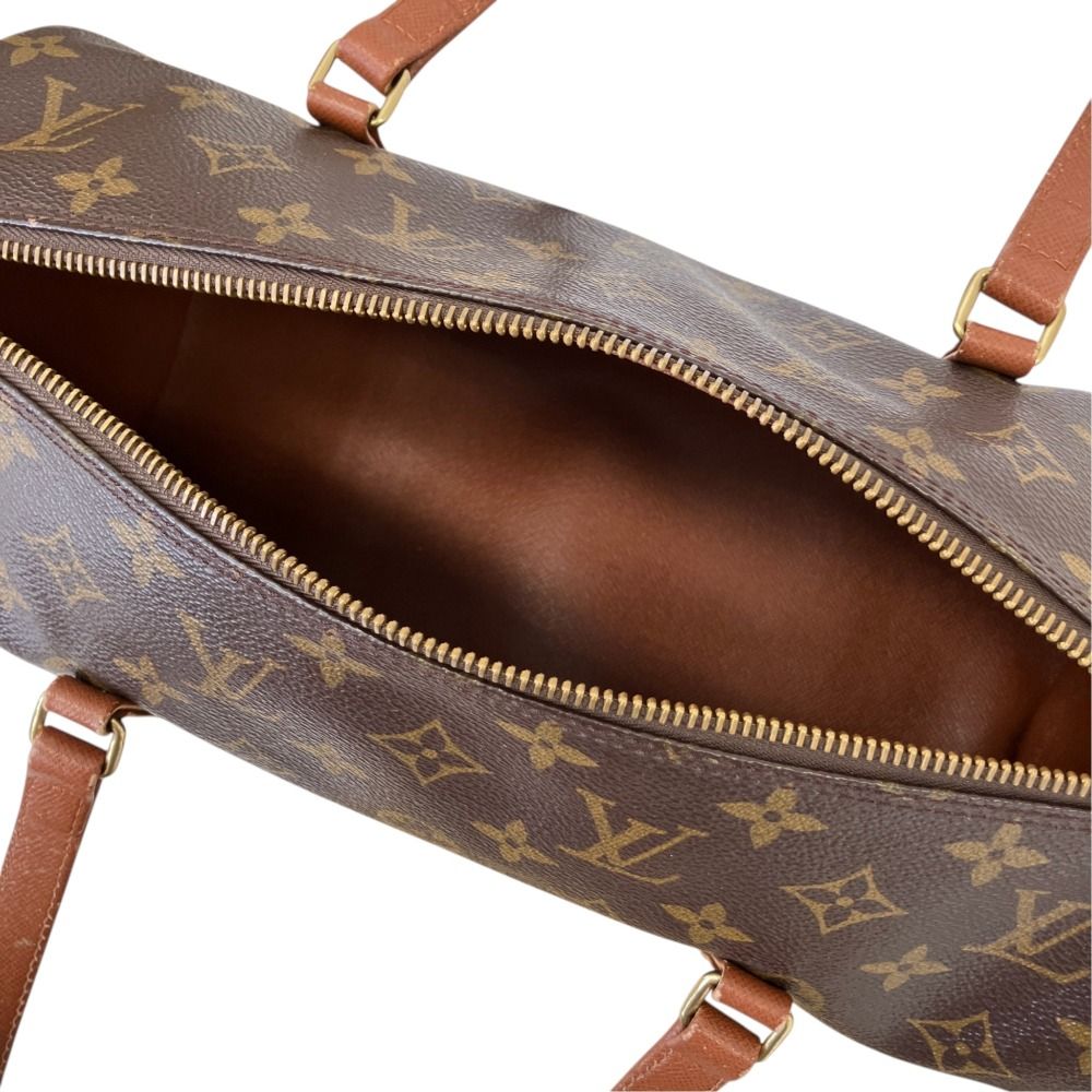 Louis Vuitton Monogram Papillon 30 Mini Tote Bag Brown — view 7