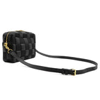 Louis Vuitton Shoulder Bag Troca PM Leather Black Gold — view 2