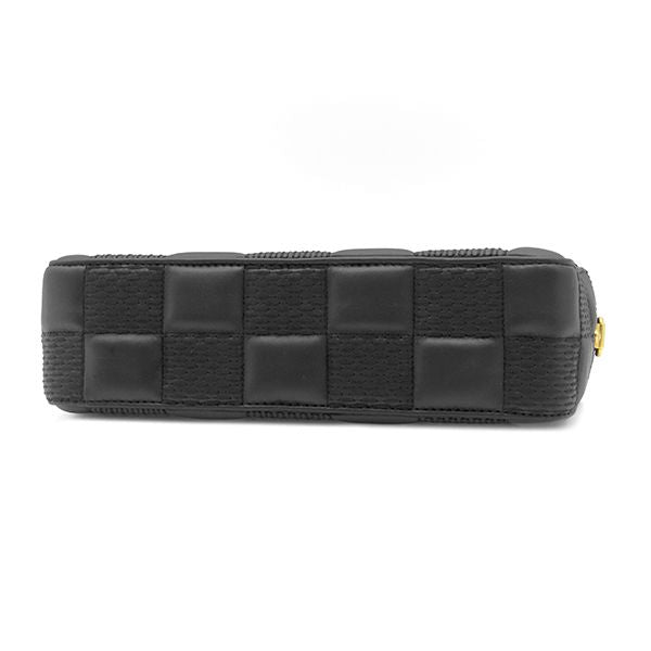 Louis Vuitton Shoulder Bag Troca PM Leather Black Gold — view 3
