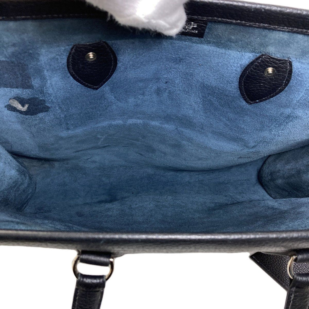 Hermes Cabas 40 Silver Tote Bag Calfskin — view 8