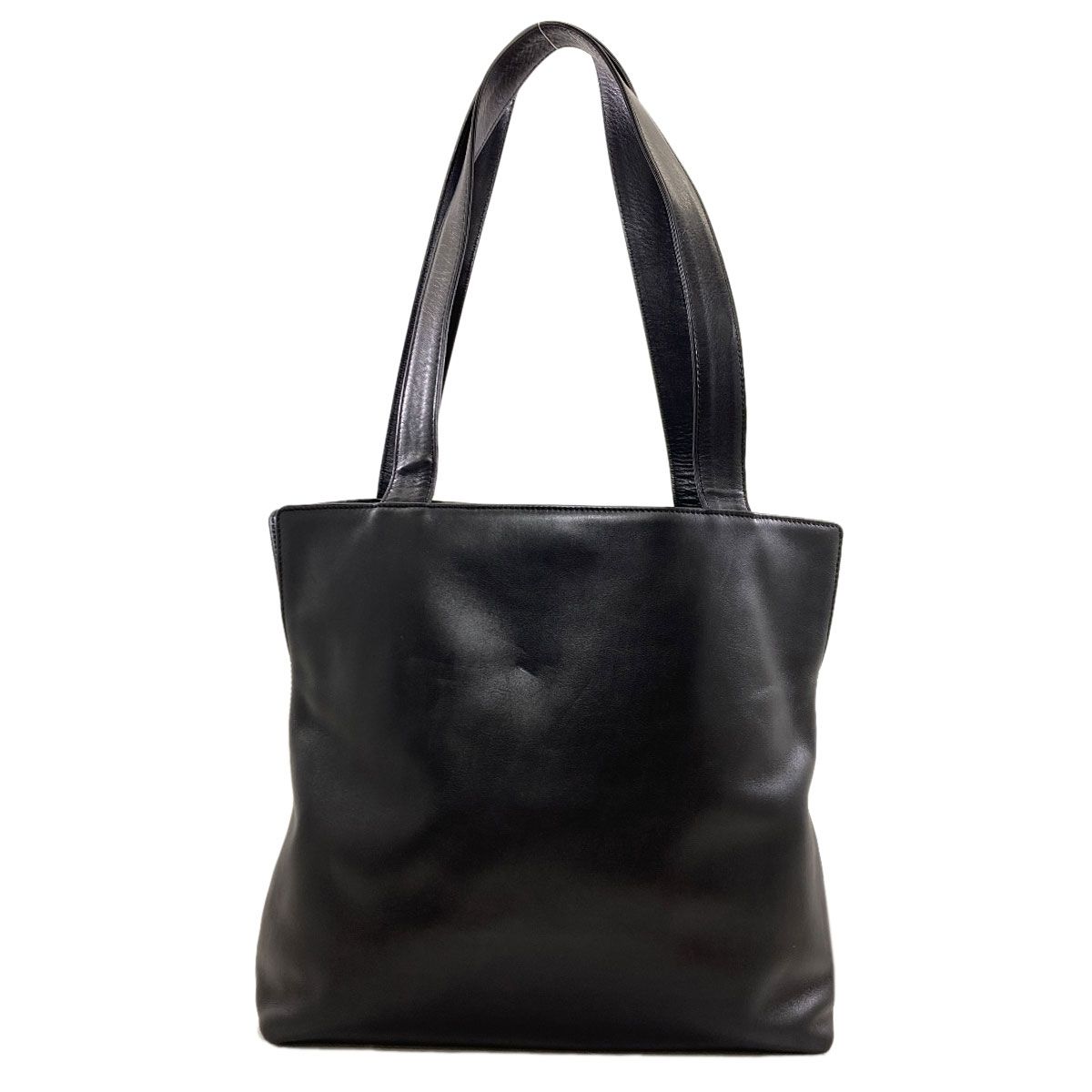 Chanel CC Logo Tote Bag Calfskin — view 2